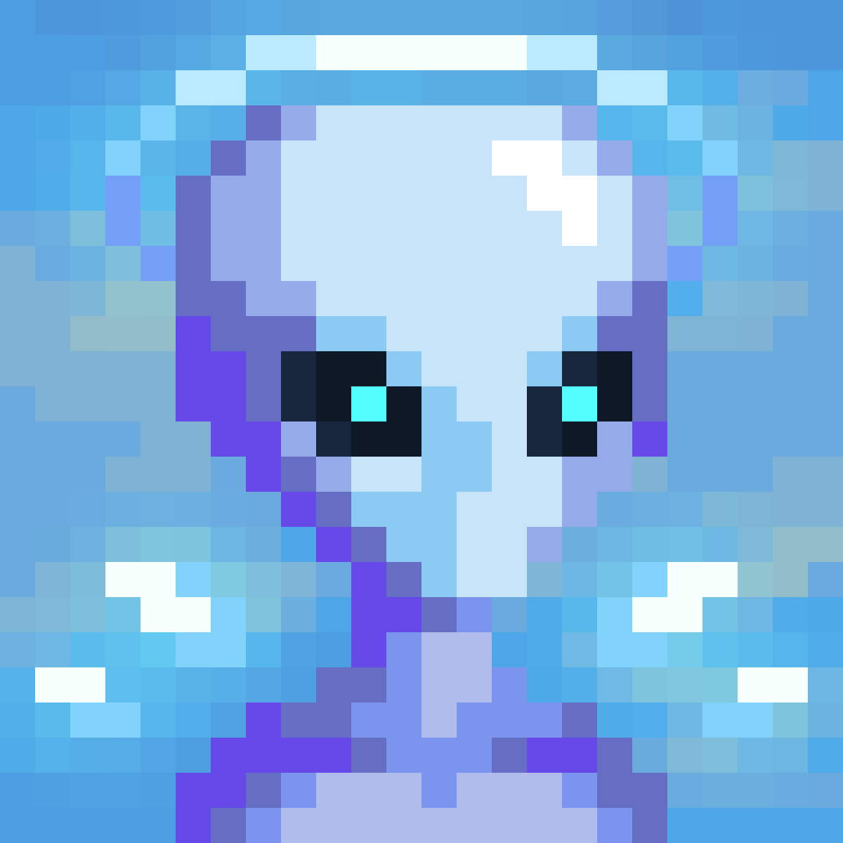 Angelic animated NFT model