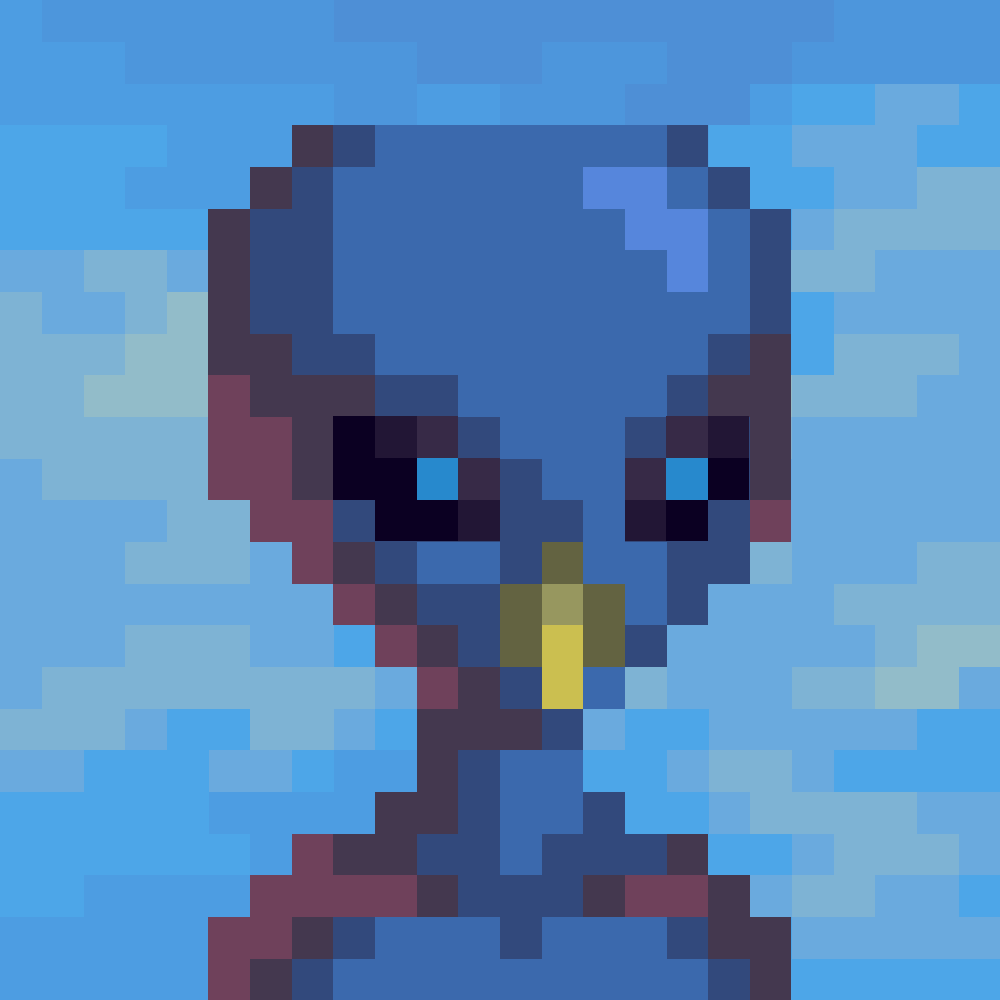 Avian animated NFT model