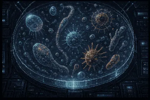 Microbial alien life forms