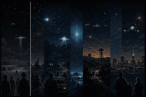 Timeline of UFO sightings in America
