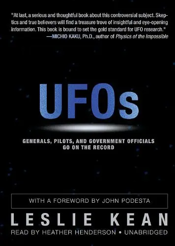 Book cover of UFOs by Leslie Kean