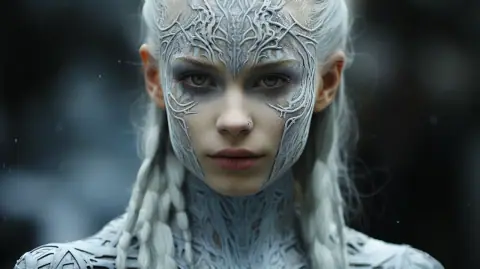 Nordic alien female