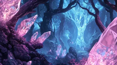 The Crystal Forests of Lumina