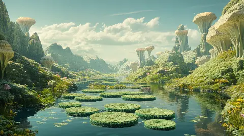8 Imagined, Otherworldy Landscapes