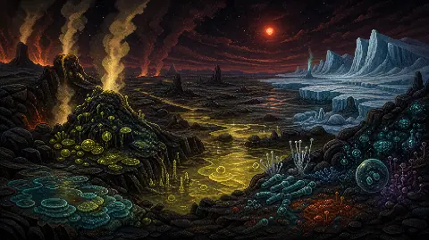 Alien extremophiles