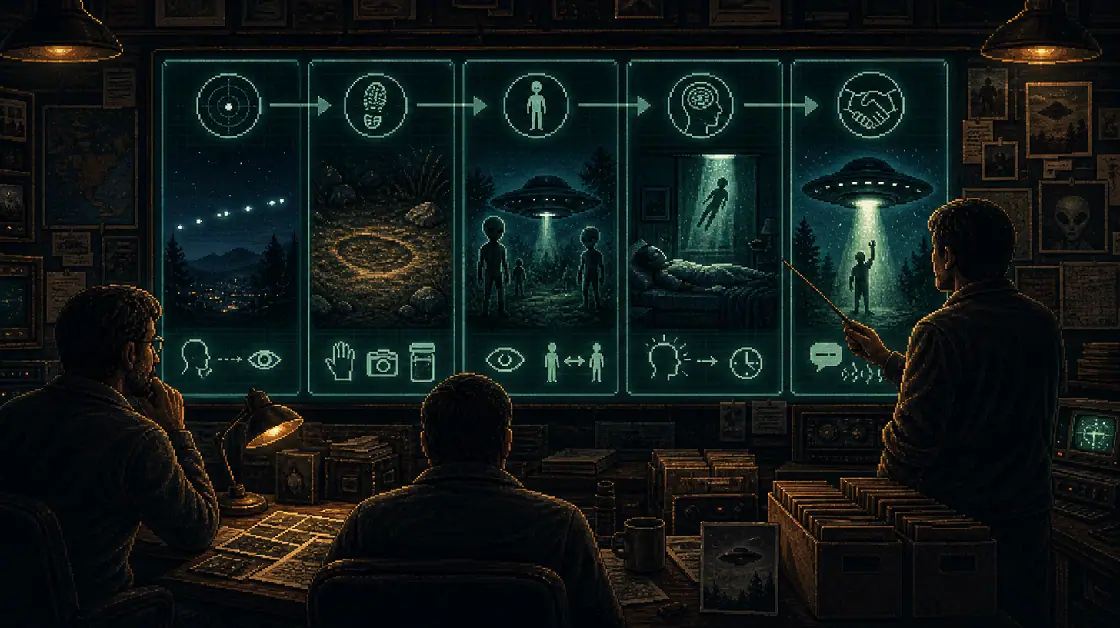 Close Encounter Categories (CE-I to CE-V) - Other Worlders