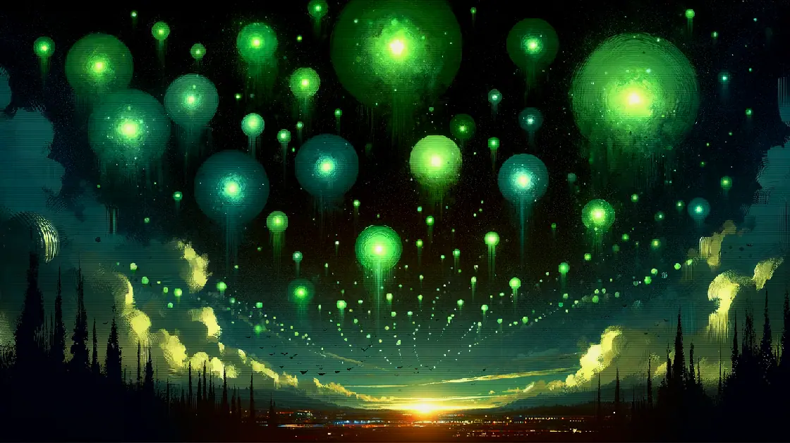 The Green Fireballs of New Mexico, 1948 - Other Worlders