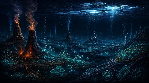 Microbial alien life forms