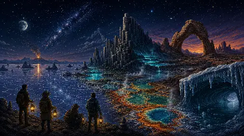 Otherworldly places on Earth