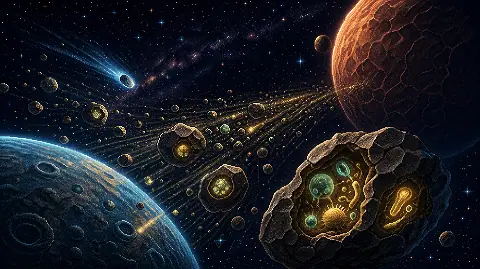 Panspermia: the cosmic seed of life