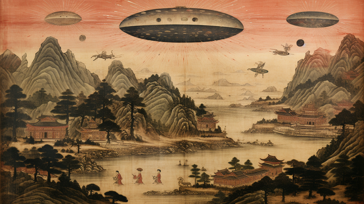 UFO sighting in Gangwon Province Korea 1609AD