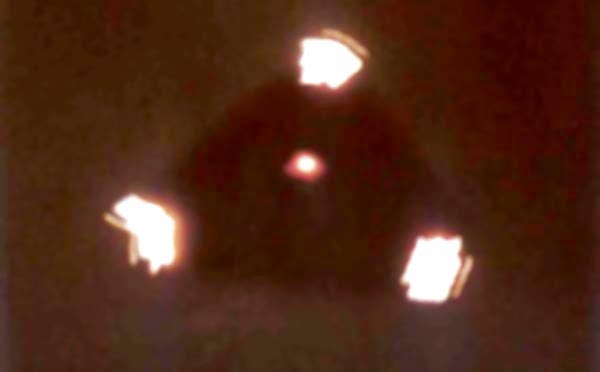 Belgian UFO wave triangle craft sighting